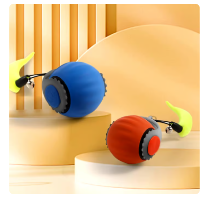 Speedy Tail 2.0 - Interactive Electric Rolling Ball with Teasing Tail β Smart Cat Toy for Indoor & Outdoor Fun ππ±