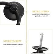 Vintage Cabinet Drawer Handles Ring Knob Round Pulls