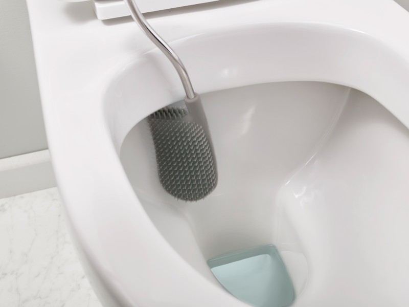 Flex Steel Toilet Brush - Stainless Steel - Joseph Joseph