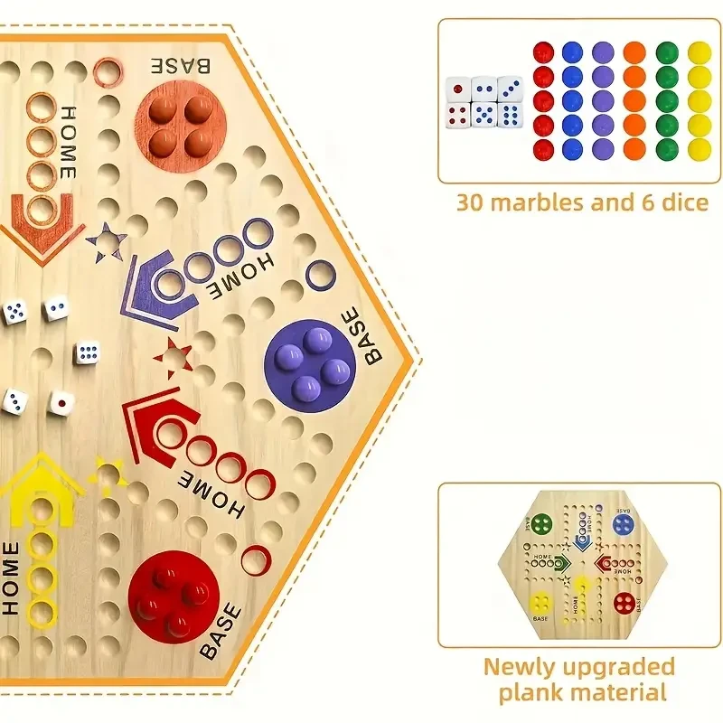 Double-Sided Connect Four & Checkers Set for 4-6 Players - Ideal for Family & Friend Gatherings