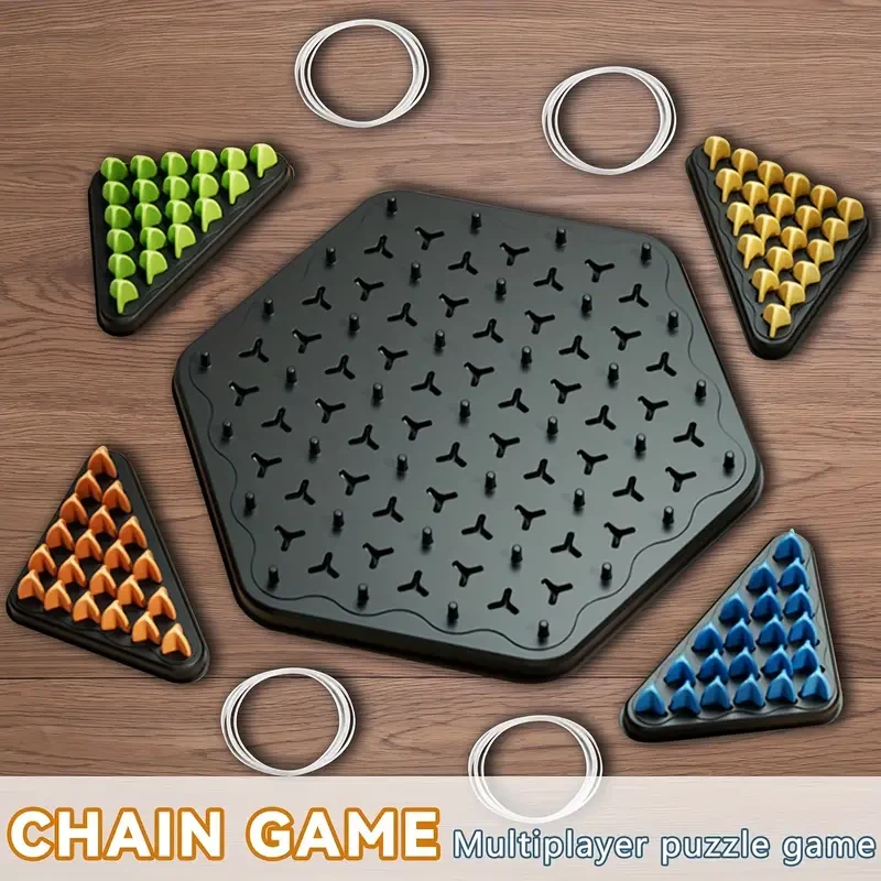Chain Triangle Strategy Board Game - Standard Edition