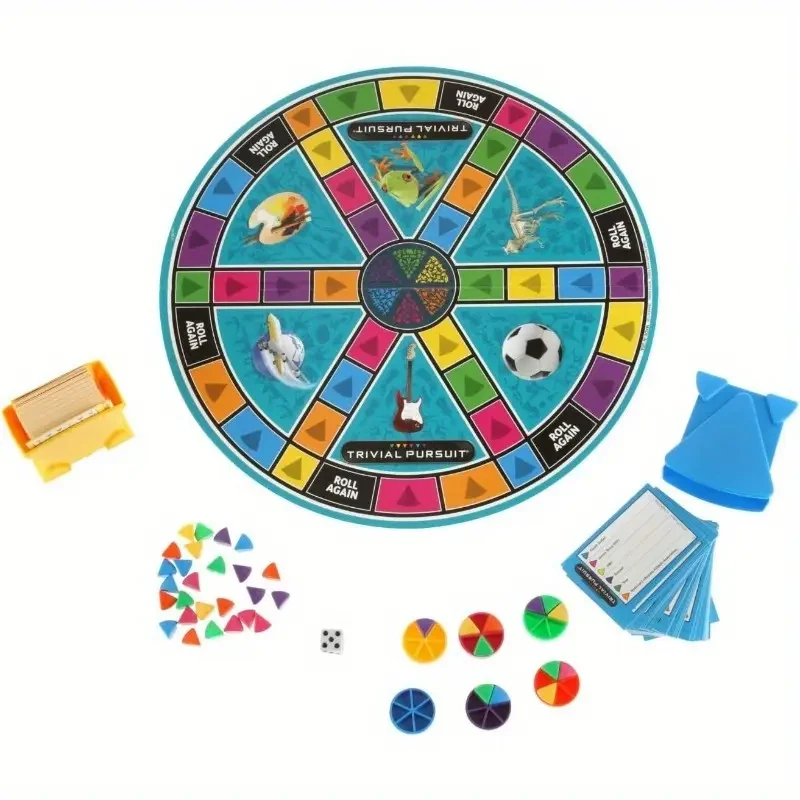 TRIVIAL PURSUIT Family Edition Card Game