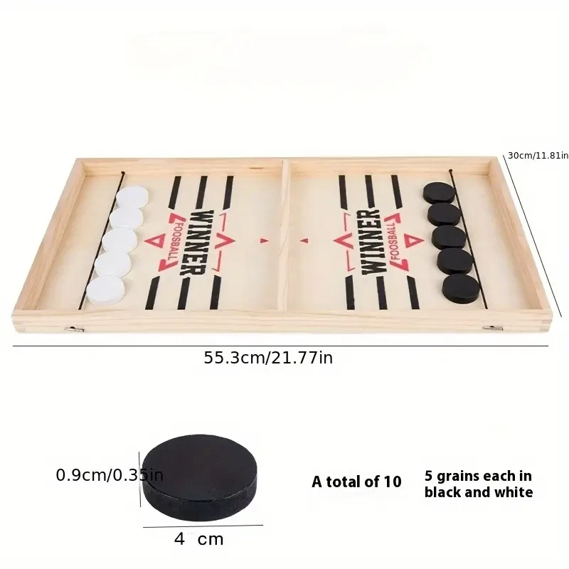 Fast Wooden Chessboard Strategy Game