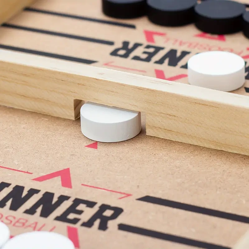 Fast Wooden Chessboard Strategy Game