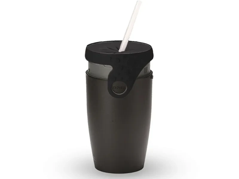 Creative Twister Cup No Lid Sealed Leak-proof Straw Cup Sports Handy Cup