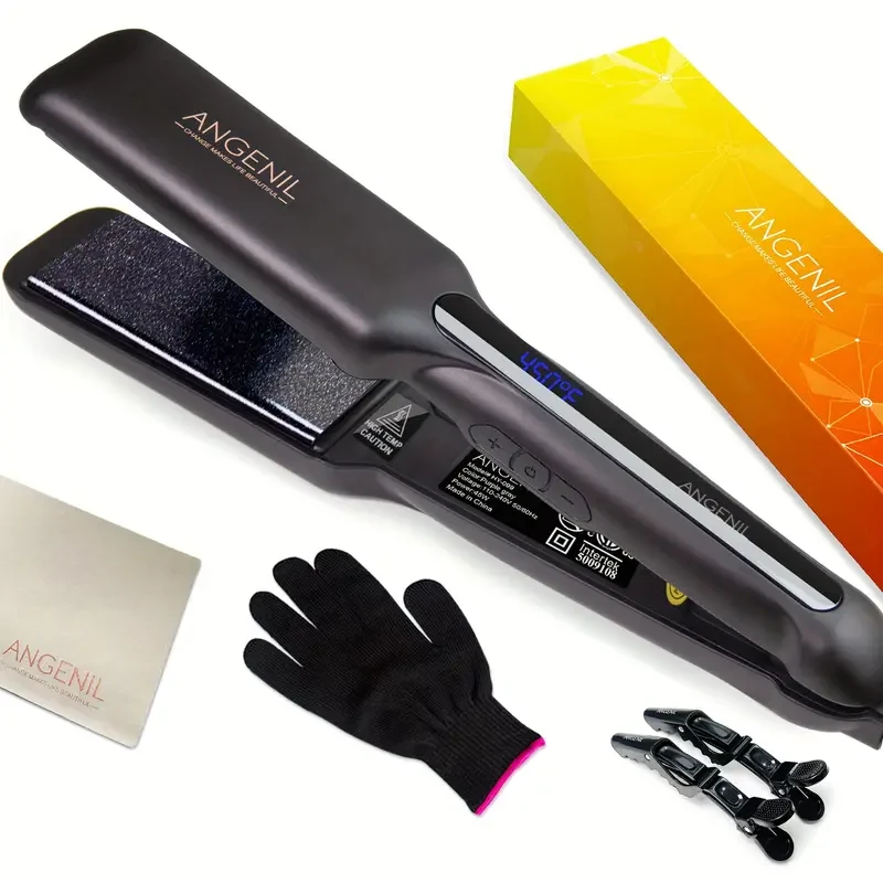 Professional Portable Dual Voltage Ceramic Hair Straightener