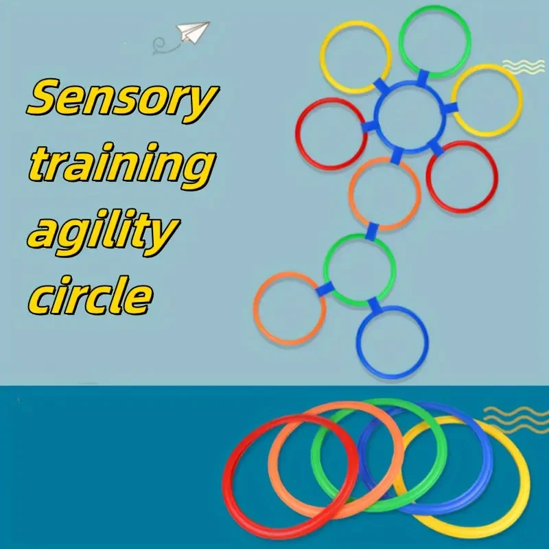 10pcs/set Sensory Training Agility Rings