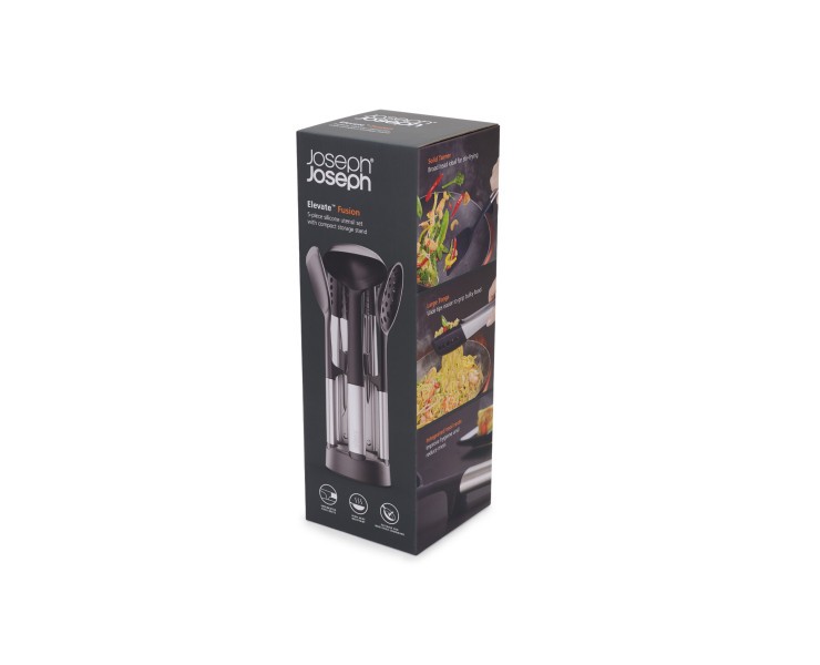 Elevate Fusion 5 Piece Silicone Set With Stand - Joseph Joseph