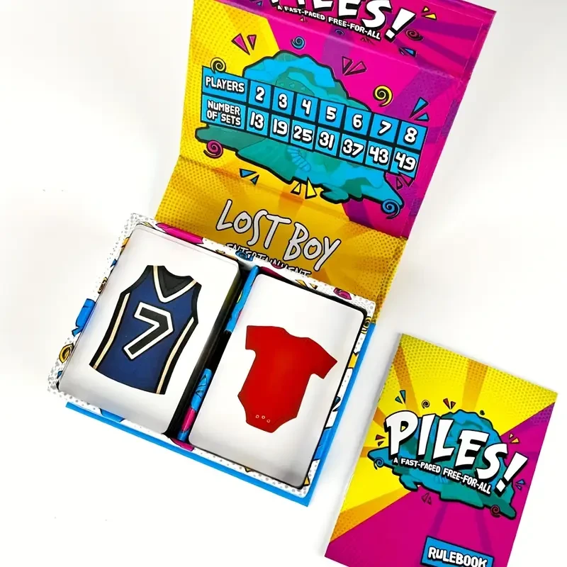 Fast-Paced Free-for-All Card Game - 10-Minute Family Fun Party Game