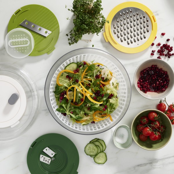 Multi-Prep 4-Piece Salad Preparation Set - Multicolour  - Joseph Joseph