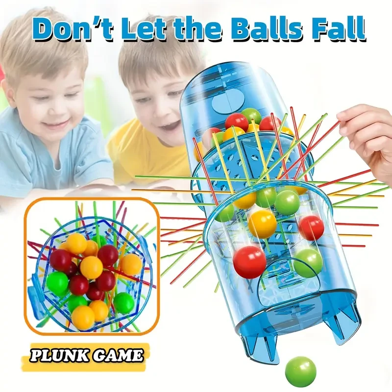 Colorful Don't Let the Ball Fall Game - Interactive Board Game