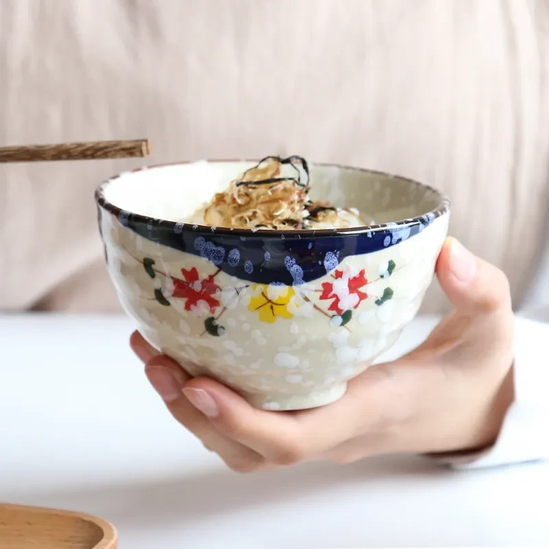 Ceramic Bowl Creative Household Rice Bowl