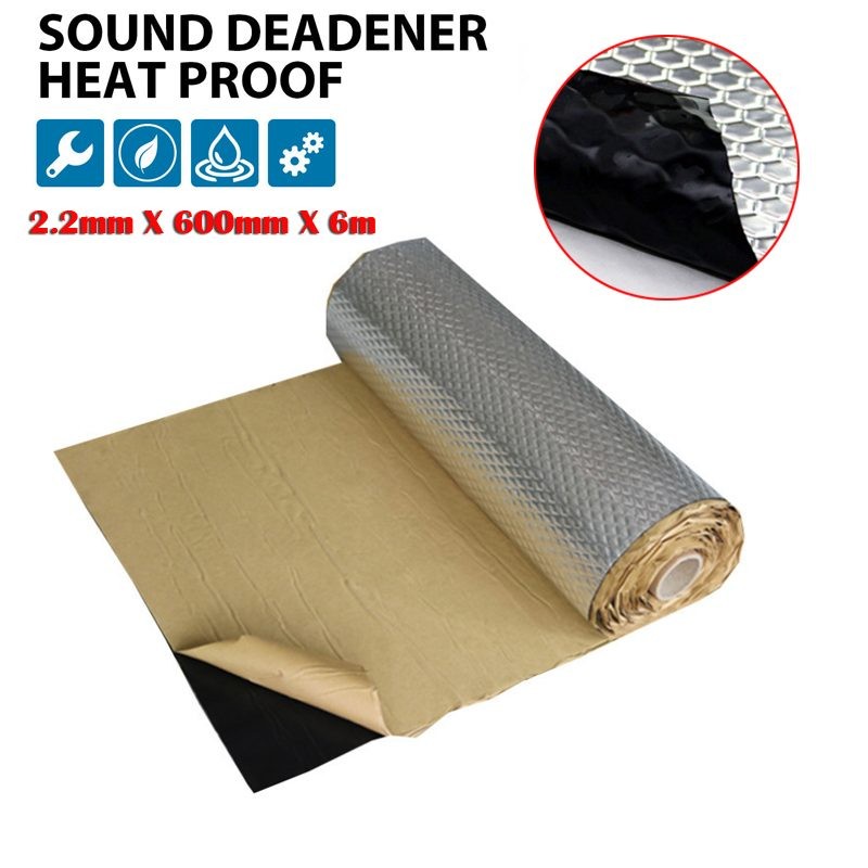 6M Car Sound Deadener Insulation Mats Heat Shield