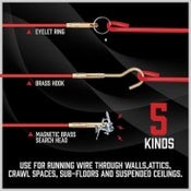 Fiberglass Wire Running Electrical Cable Pulling Fish Tape