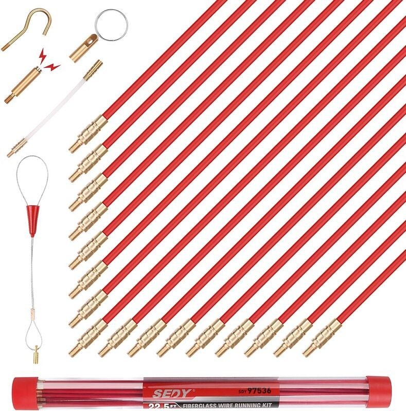 Fiberglass Wire Running Electrical Cable Pulling Fish Tape