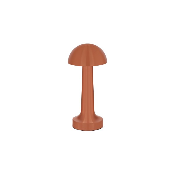 Ambience Thea Cordless LED Table Lamp Brushed Copper - Tablekraft
