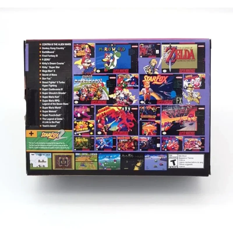 SNES Game Console 16 Bit MINI Game Console Replica