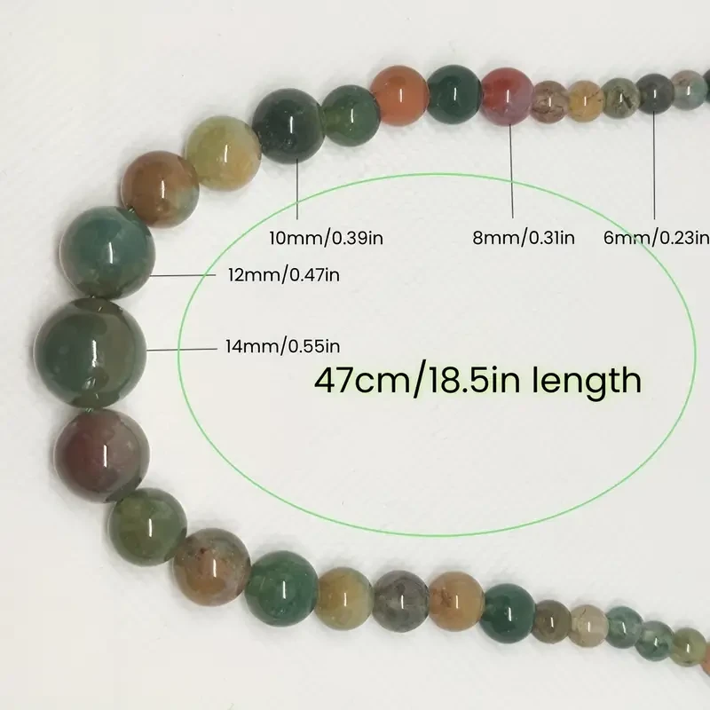 Natural Stone Bead Necklace