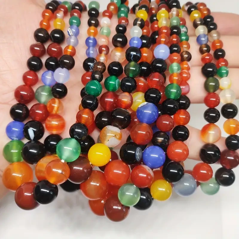 Natural Stone Bead Necklace