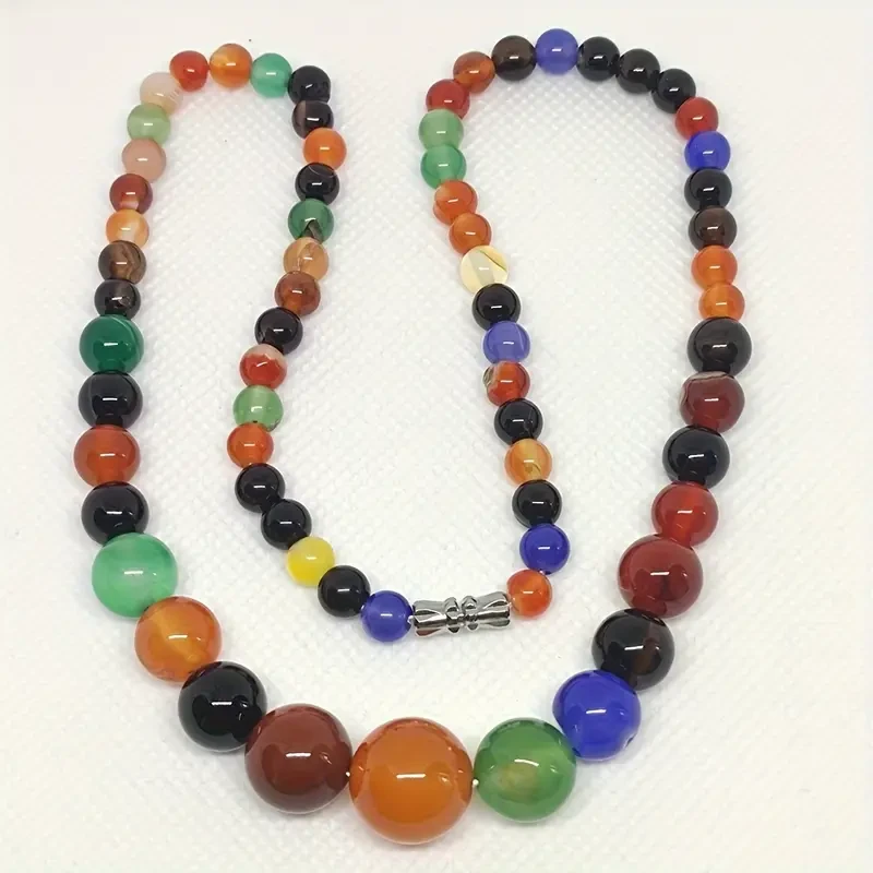 Natural Stone Bead Necklace