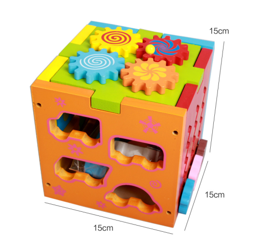 Multifunctional Color Intelligence Of Wooden Toys