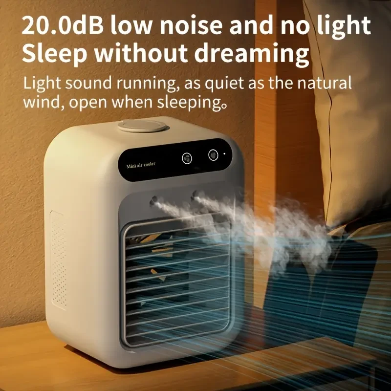 MOMMED Portable USB Desktop Air Cooler Fan