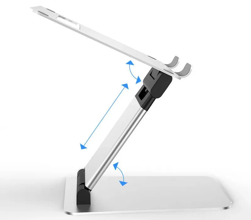 Notebook computer Folding Double-Arm Stepless Stand