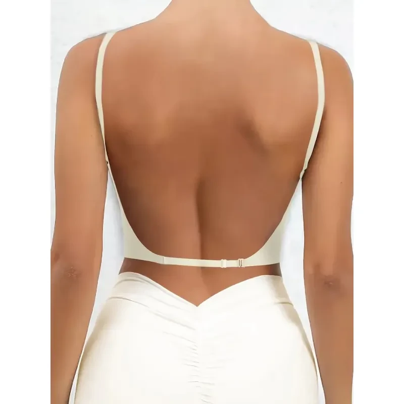 Plus Size Strapless Backless Bra