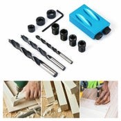 15pcs Pocket Hole Jig Set