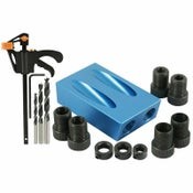 15pcs Pocket Hole Jig Set