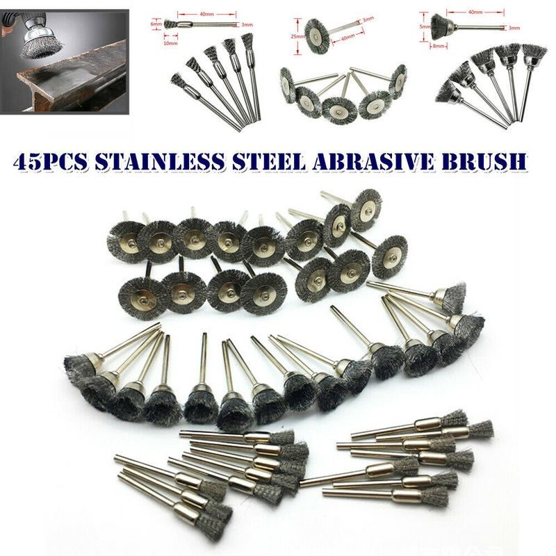 45pcs Wire Brush Set