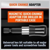 HORUSDY Hex Key Allen Drill Bit Set