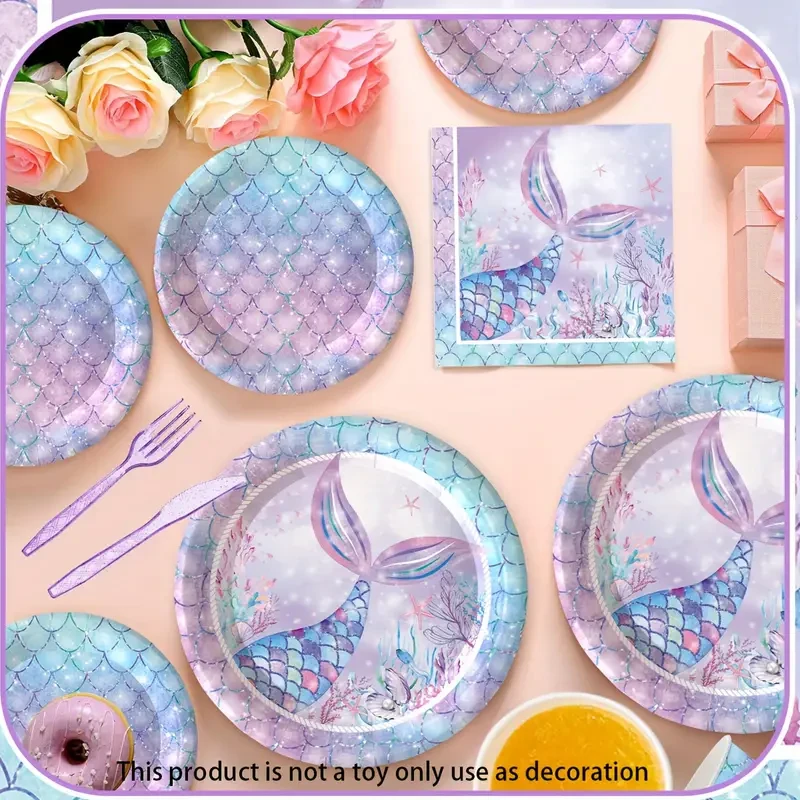 Mermaid Themed Party Supplies