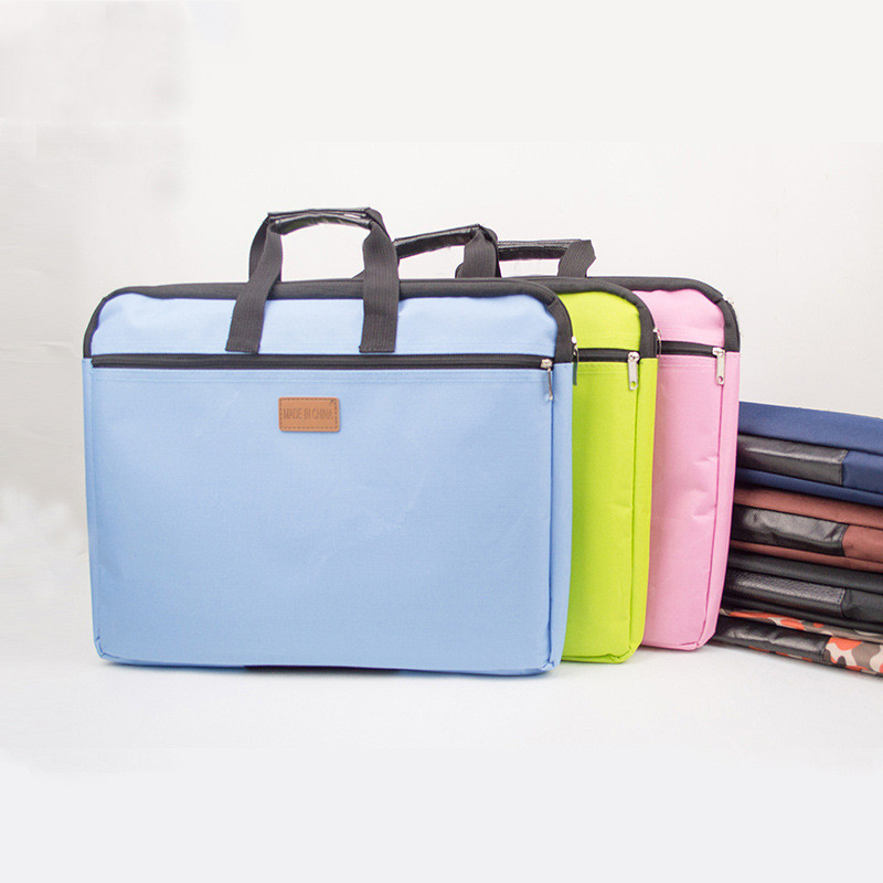 Business Office Tote Bag With Zipper