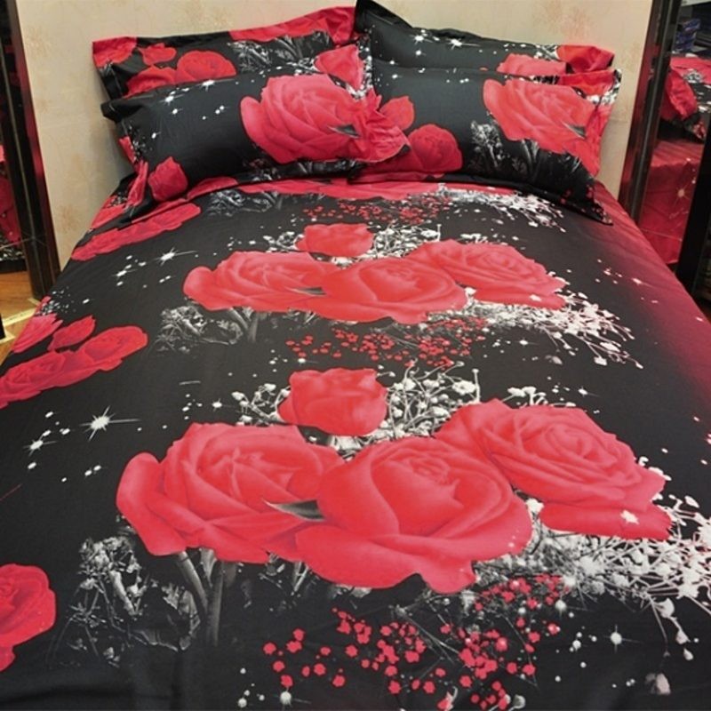 Bedding Set Duvet Cover King size Flower