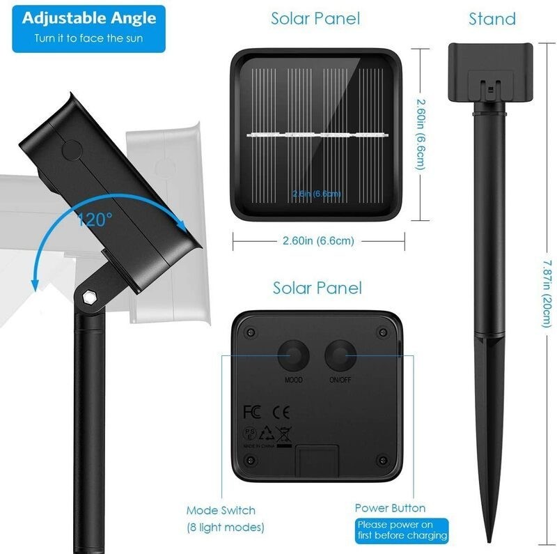 200LED Solar String Lights Christmas Outdoor Garden Lights
