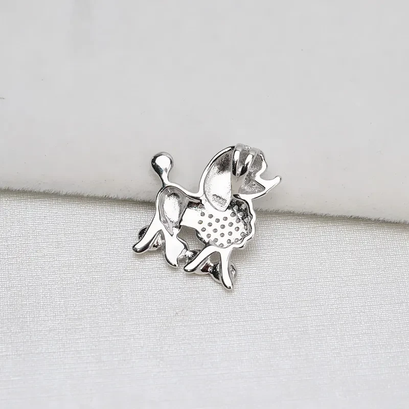 Women's S925 Silver Dog Pendant