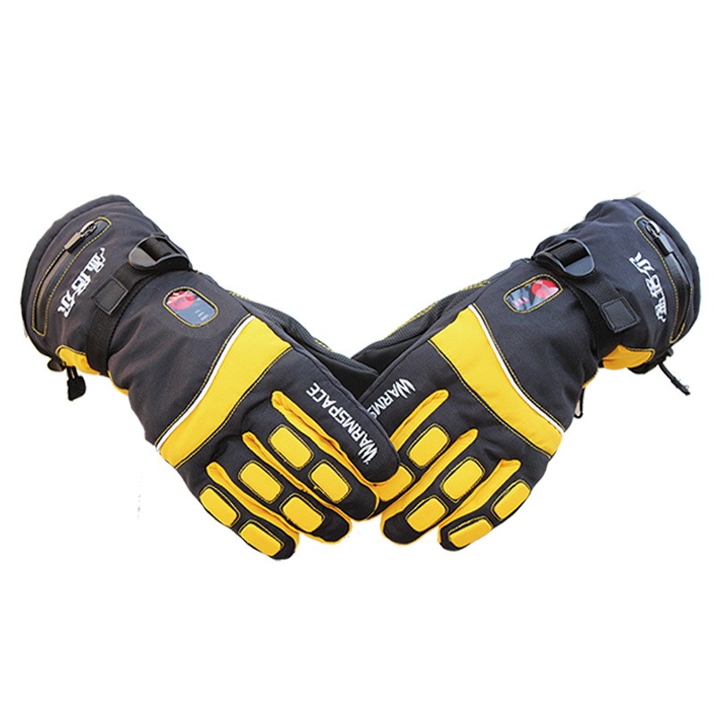 Wimber Temperature Control Electric Heating Gloves Double-Sided Heating Charging Heating to Keep Warm Cycling Hand Warmer Men and Women Winter 800A