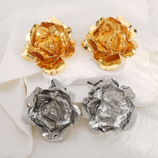 Rose Women's Earrings Retro