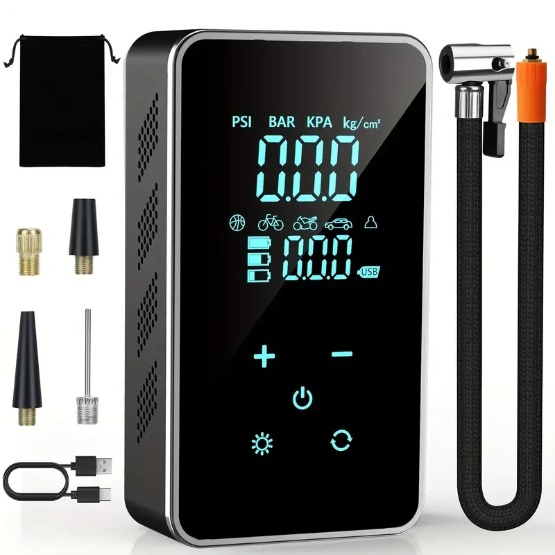 suitu 45W High-Pressure Portable Air Pump with Digital Display