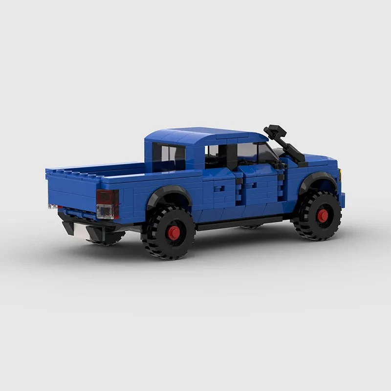 Tacoma TRD Pro Off-road Car Pickup Truck MOC Small Particles Educational Building Blocks Toy