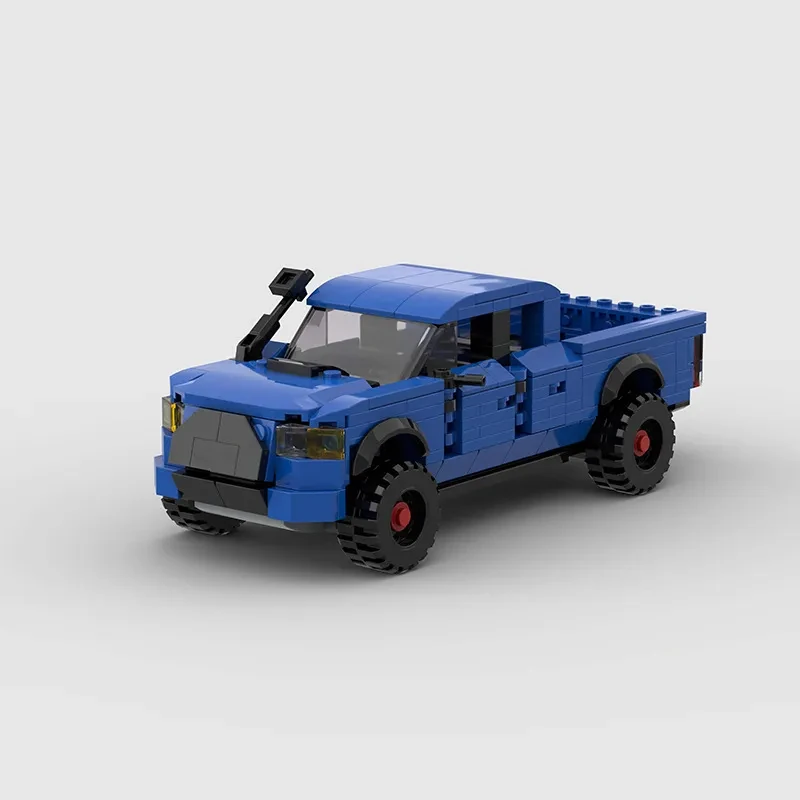 Tacoma TRD Pro Off-road Car Pickup Truck MOC Small Particles Educational Building Blocks Toy