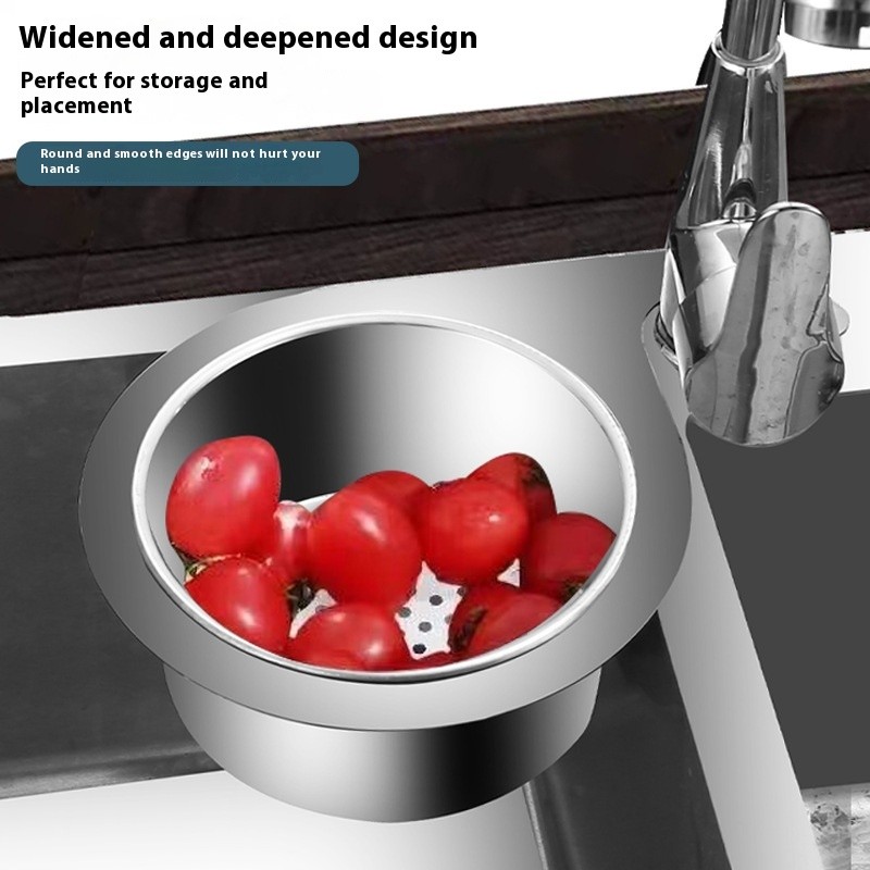 Stainless Steel Swan Sink Strainer Basket