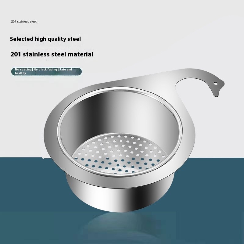 Stainless Steel Swan Sink Strainer Basket