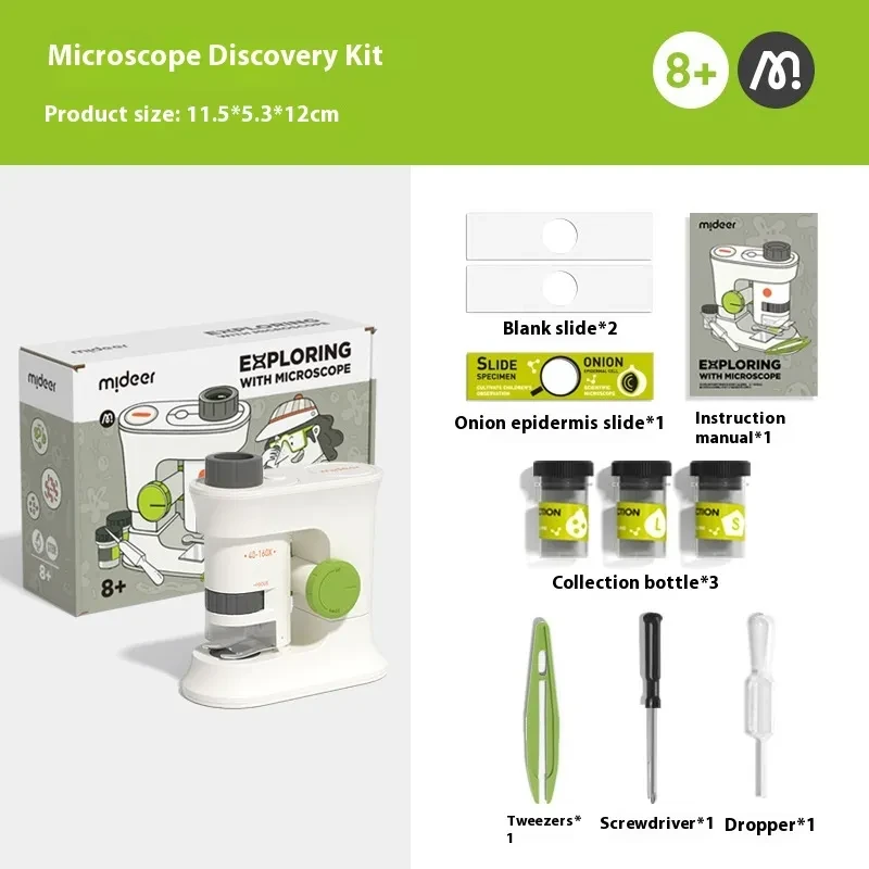 Children's HD Portable Scientific Experiment Handheld Microscope