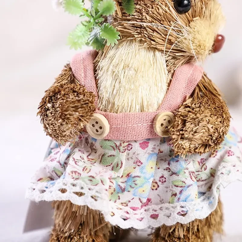 Funny Sisal Easter Bunny