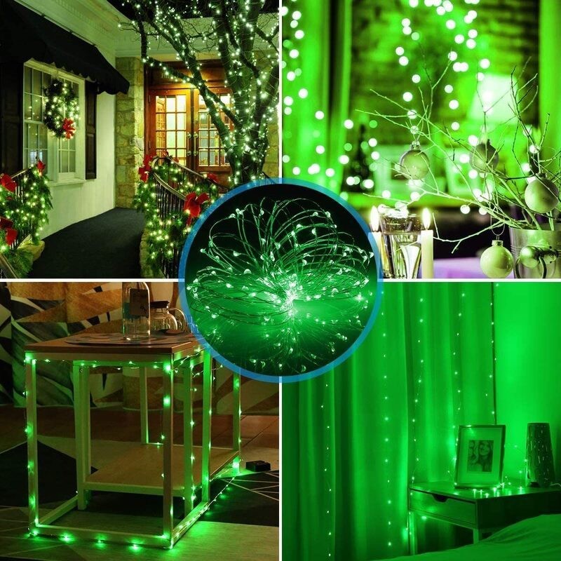 Solar String Lights 200LED Outdoor Garden Lights