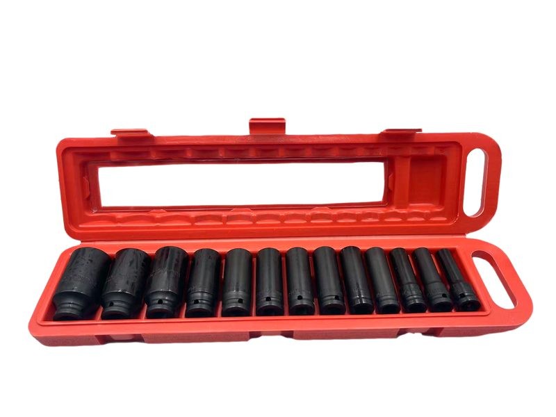 13Pcs 10-32mm 1/2 inch Deep Impact Socket Set