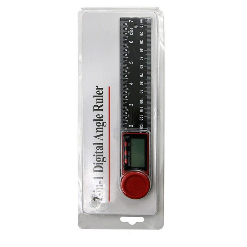 2 in 1 Electronic Digital Angle Finder Ruler