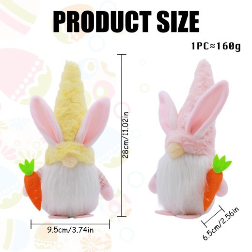Easter Rabbit Doll Decoration Home Decoration